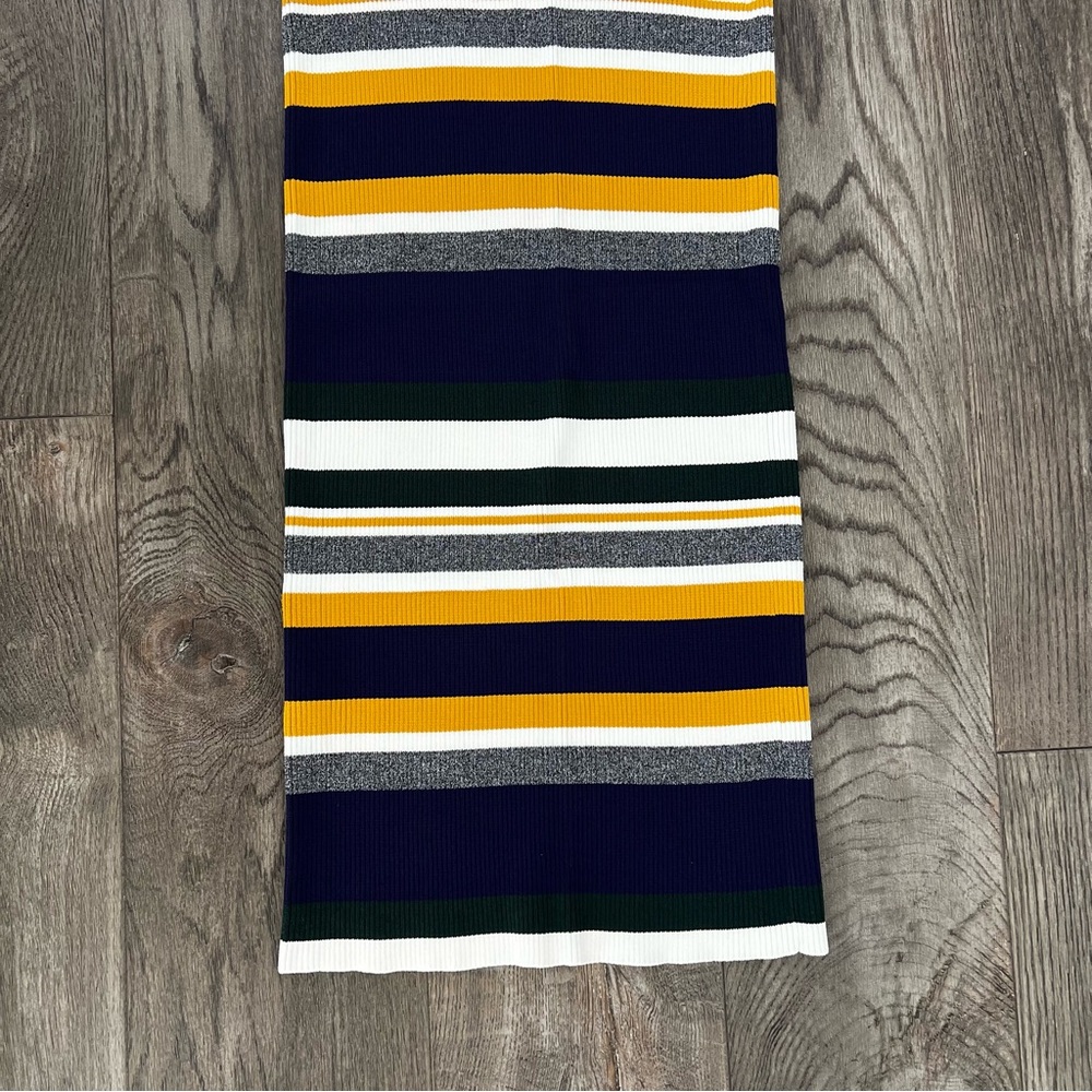 ANTHROPOLOGIE Callahan Greenwich Striped Knit Sweater Skirt Size M - Picture 9 of 12